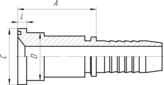  3/4 SFS  d=38.1 